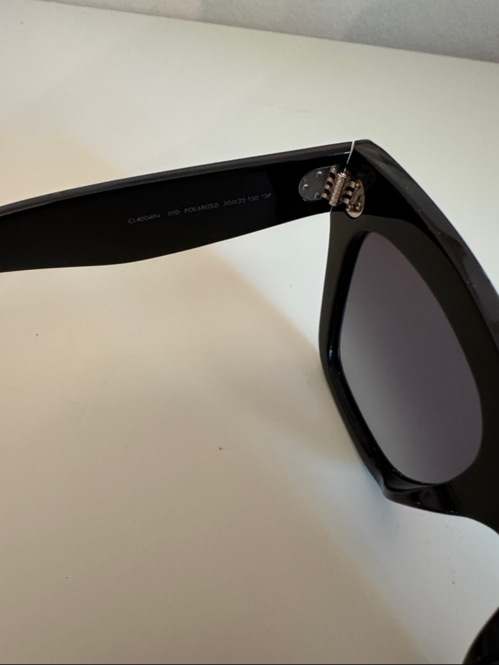 Celine Black Cat-Eye Sunglasses with Gradient Lenses - Picture 3 of 5